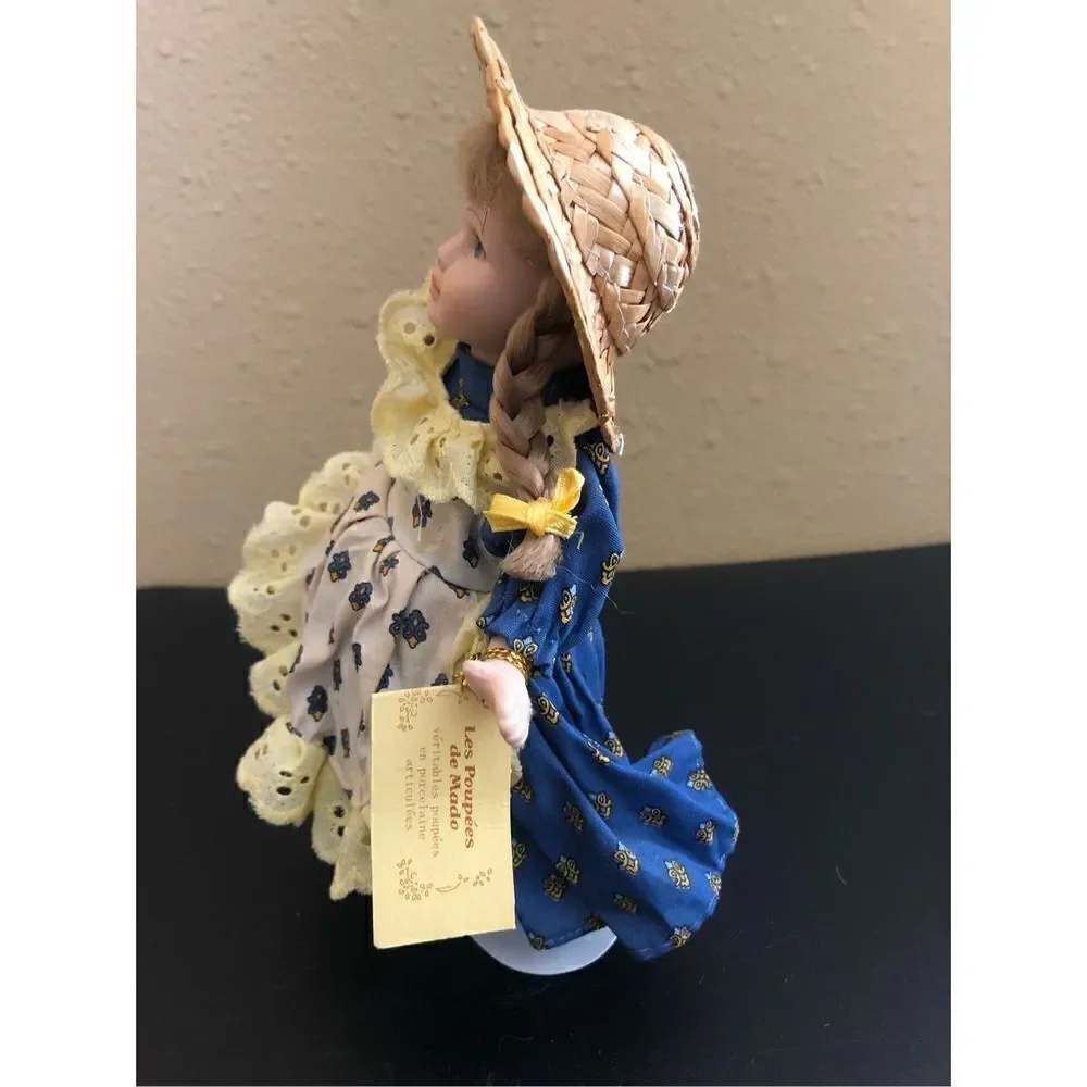 Les Poupees De Mado Genuine Porcelain Hand Painting